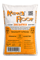 Засыпка сухая Kerafloor для пола 1-4 мм 40 л