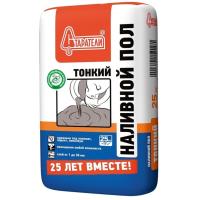 Финишная смесь пол наливной Старатели тонкий 25 кг