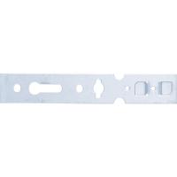 Пластина анкерная АО для оконного Профиля KBE, VEKA, 150 мм (58 c) цинк Сибртех