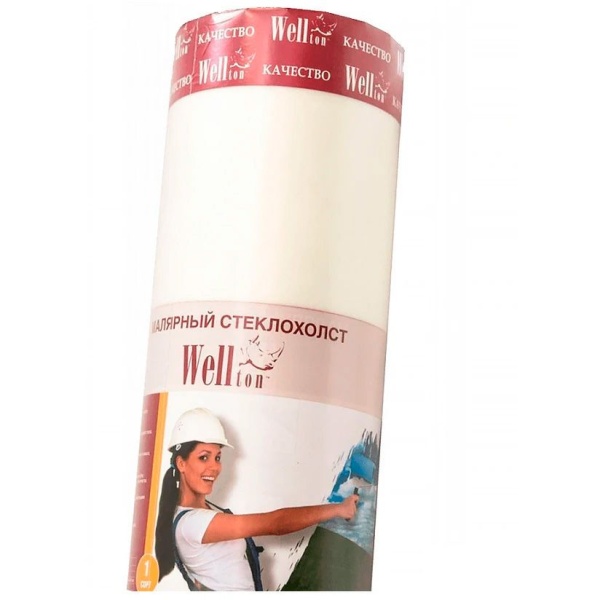 Малярный стеклохолст Oscar Wellton Эконом W40 1x50 м 40 г/м2