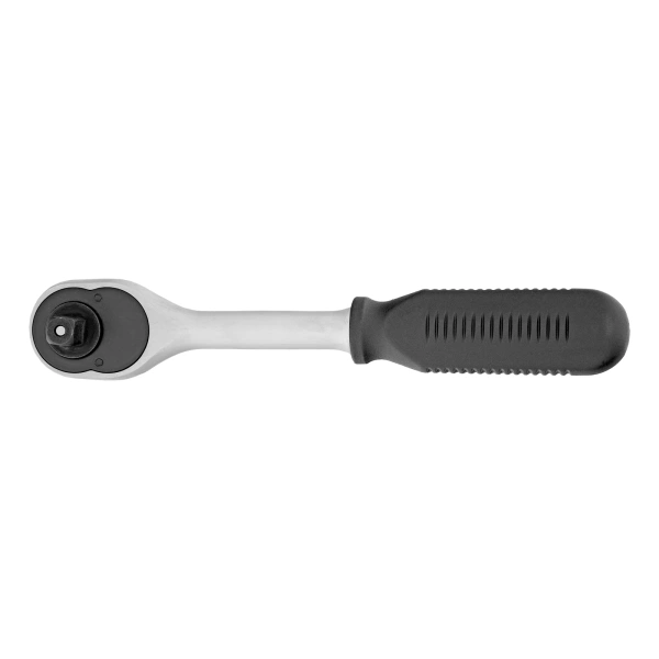 Ключ-трещотка 3/8", 45 зубьев, с быстрым сбросом, CrV, хром Сибртех